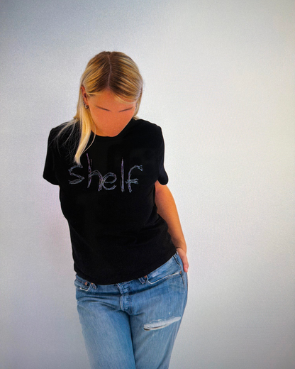 vinyle « shelf » + t-shirt