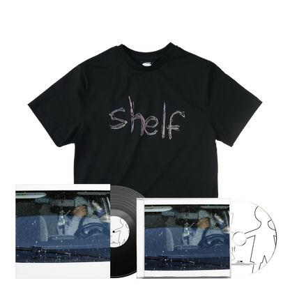 cd + vinyle « shelf » + t-shirt