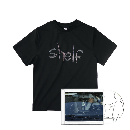 cd « shelf » + t-shirt