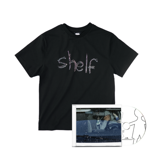 cd « shelf » + t-shirt